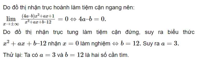 Dạng bài đường tiệm cận của đồ thị hàm số có tham số cực chi tiết 7