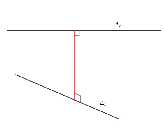 Cách tính khoảng cách giữa 2 đường thẳng trong không gian Oxyz - bài xích tập luyện vận dụng 5