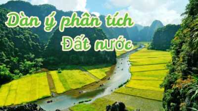 4 dàn ý phân tích bài thơ Đất nước cực chi tiết 9