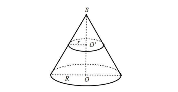 Dạng toán tương giao giữa hình nón và mặt phẳng - hướng dẫn giải và bài tập 24