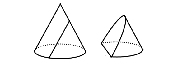 Một hình nón có đường sinh bằng a và góc ở đỉnh bằng 900 Cắt hình  nón bằng một mặt phẳng left alpha right