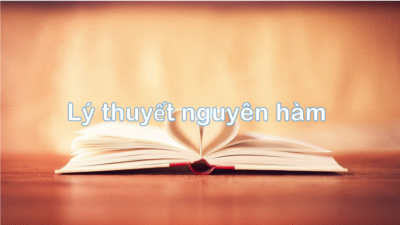 Lý thuyết nguyên hàm và Bảng công thức nguyên hàm đầy đủ nhất 21