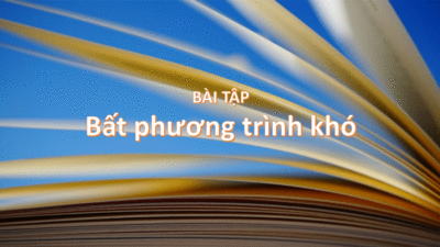 10 câu bài tập bất phương trình mũ khó có lời giải chi tiết nhất 15