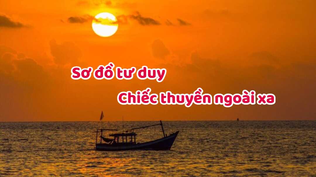 Sơ đồ tư duy bài Chiếc thuyền ngoài xa đầy đủ chi tiết nhất