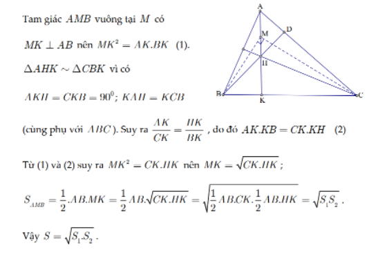 Hệ thức lượng trong tam giác và giải tam giác - Lý thuyết và bài tập có đáp án 17