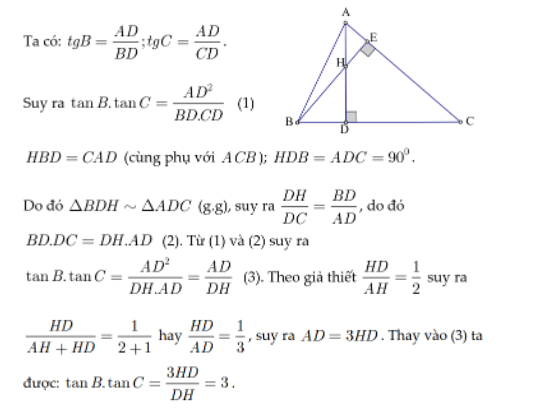 Hệ thức lượng trong tam giác và giải tam giác - Lý thuyết và bài tập có đáp án 20