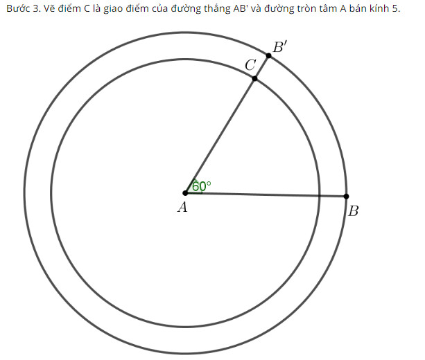 Giải SGK Vẽ hình đơn giản với Geogebra Toán 7 Kết nối tri thức tập 1 58