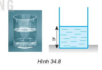 Giải SGK bài 34 Khối lượng riêng. Áp suất chất lỏng Vật lý 10 Kết nối tri thức 17