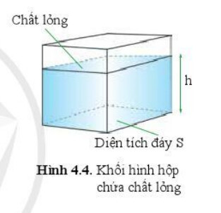 Giải SGK bài 4 Khối lượng riêng, áp suất chất lỏng Chủ đề 2 Vật lí 10 Cánh diều 7